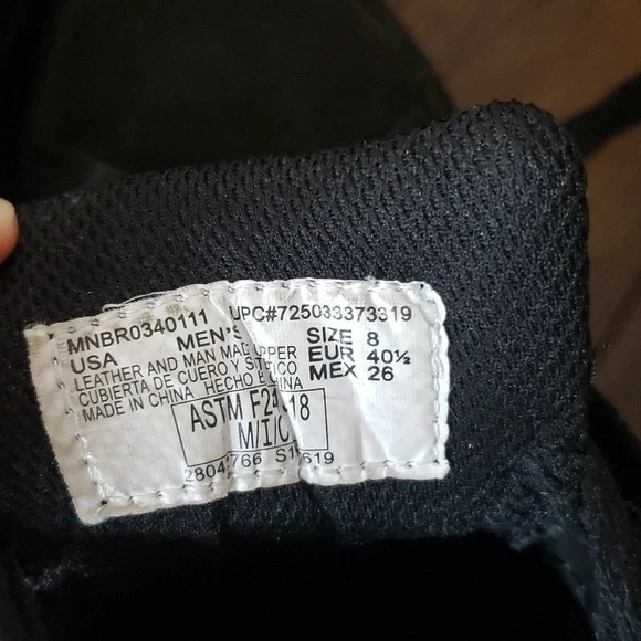 Brahma GRATE Suede Leather Steel Toe Shoes, Sz 8 - Picture 9 of 11